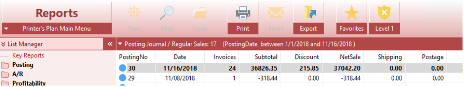 Posting list